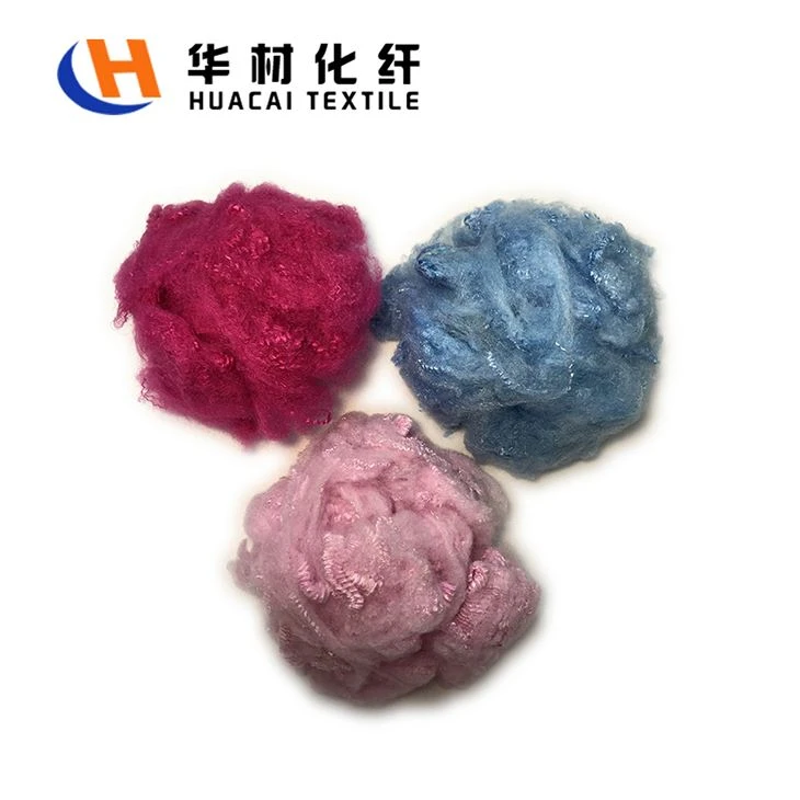 7D * 64 mm hul konjugeret polyester hæftefibre